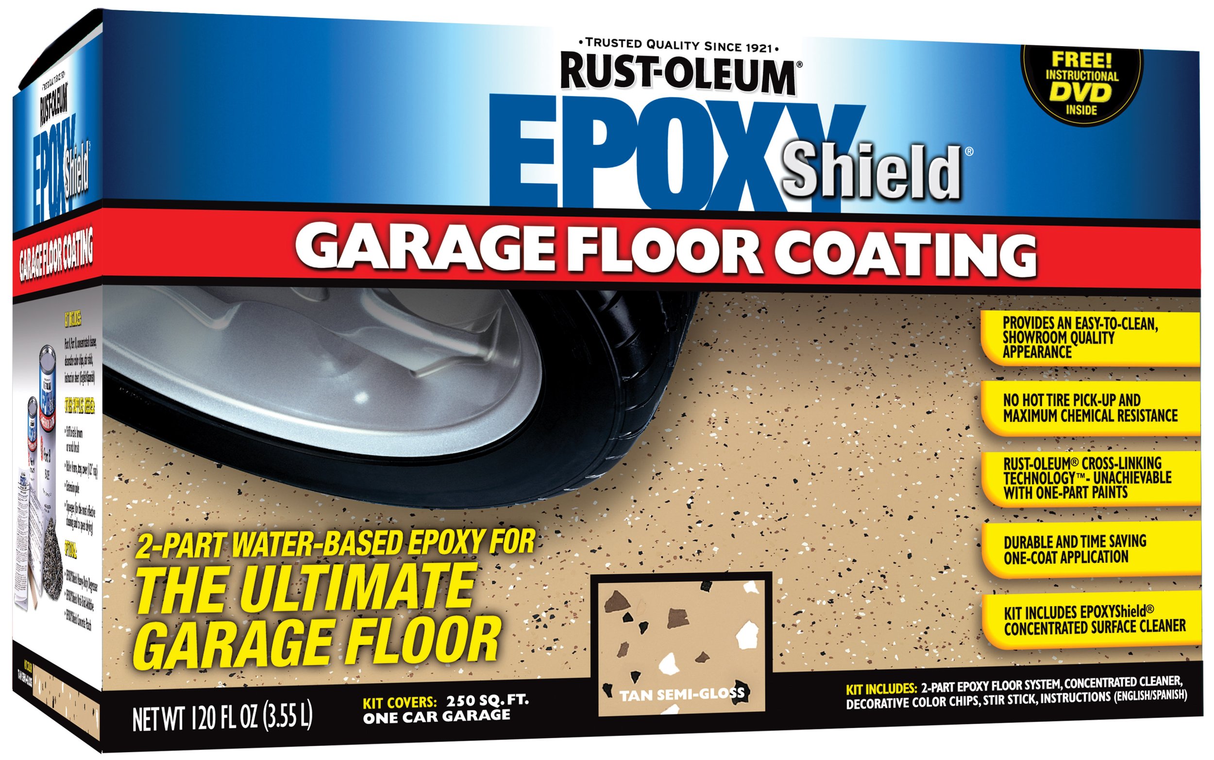 RustOleum Epoxy Floor Coating Kit