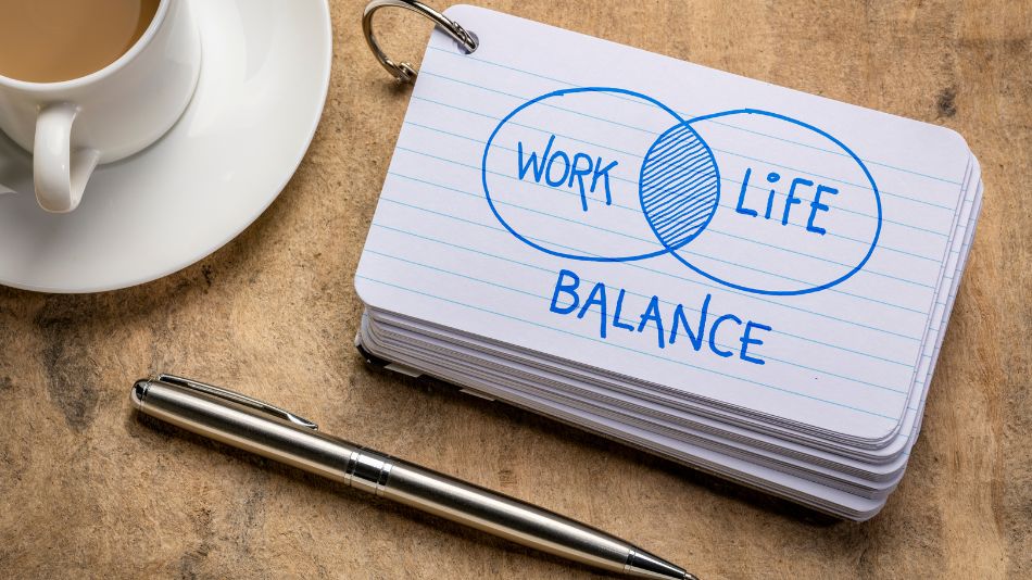 work life balance notecards