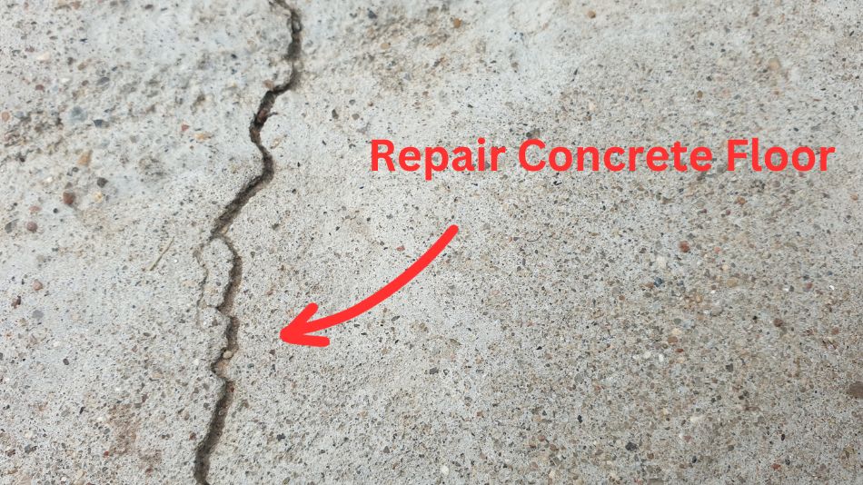 repair garage floor cracks